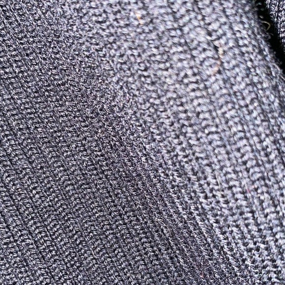 50%off w♥️ VNTG Pendleton Suede merino Wool chore sweaterJacket Black - Picture 6 of 9